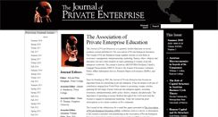 Desktop Screenshot of journal.apee.org